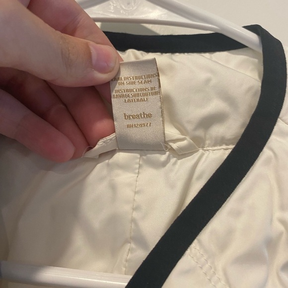 Prana White Polar Breeze Quilted Vest size small - Picture 4 of 5